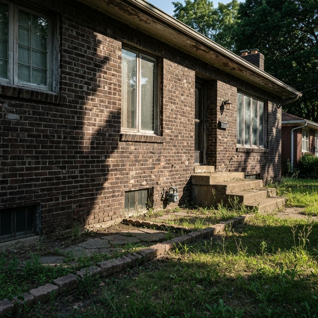 House before washing